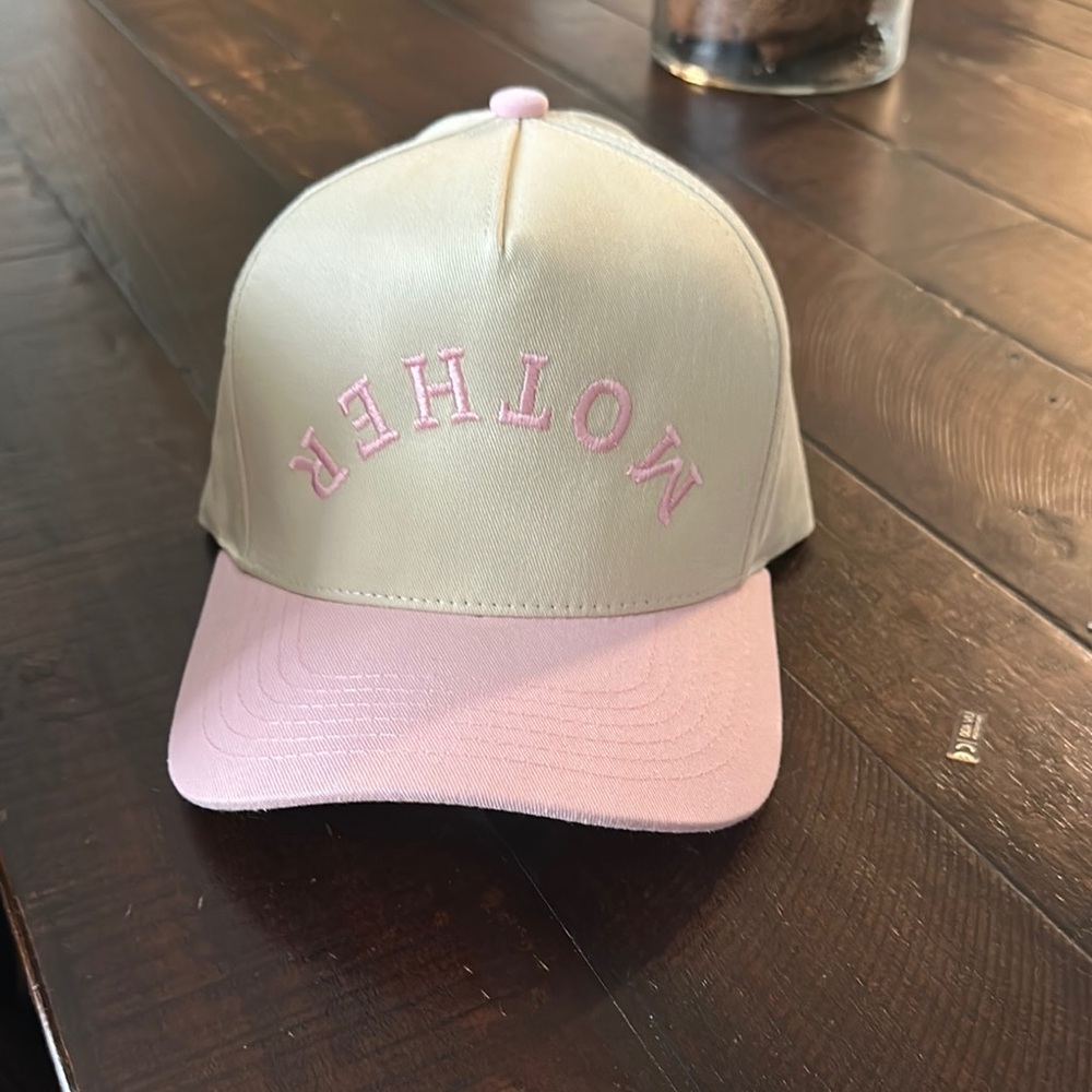 Mother Beige and Pink Cap